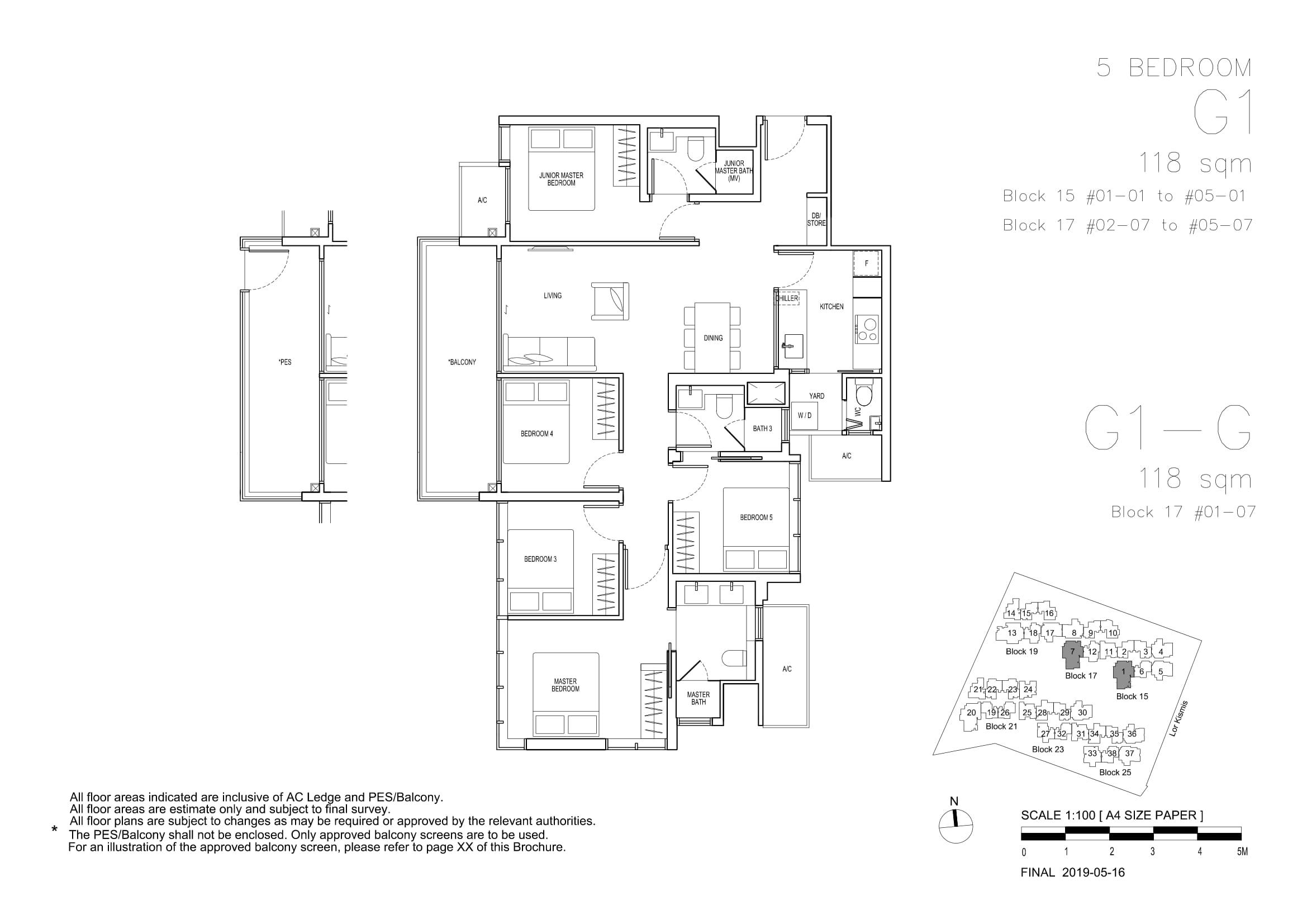 View at Kismis 1 Bedroom Floor Plan 12